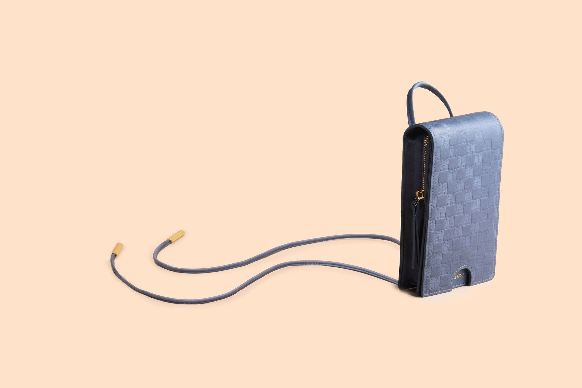 Heritage Checker Bolo Bag | Sea