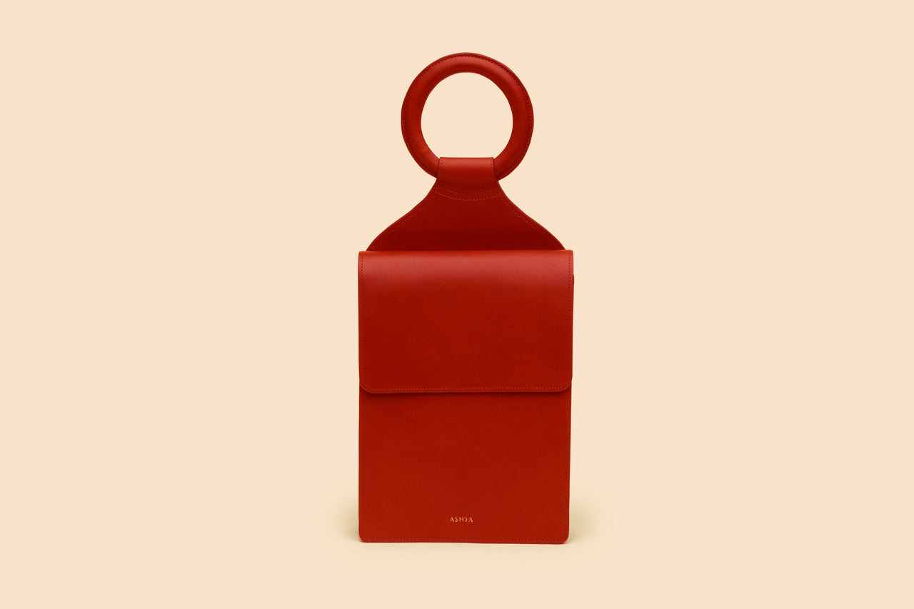 Shema Slingback Bag | Cherry (Pre-Order)